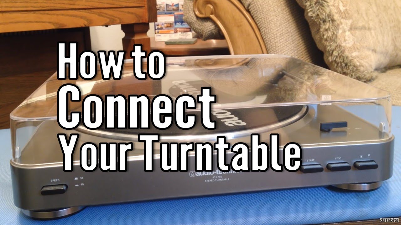 How to Connect a Turntable or Record Player to Speakers