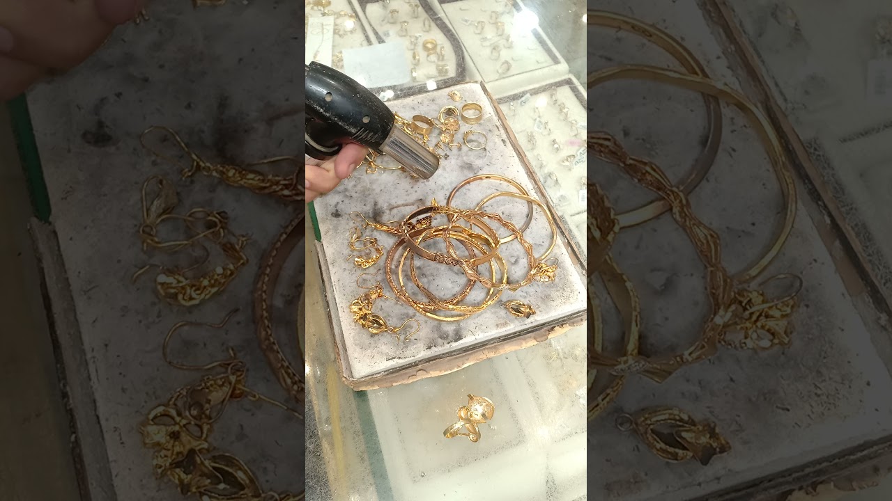عملية حرق الدهب ومعلومات عن الدهب القديم مهمه جدااا