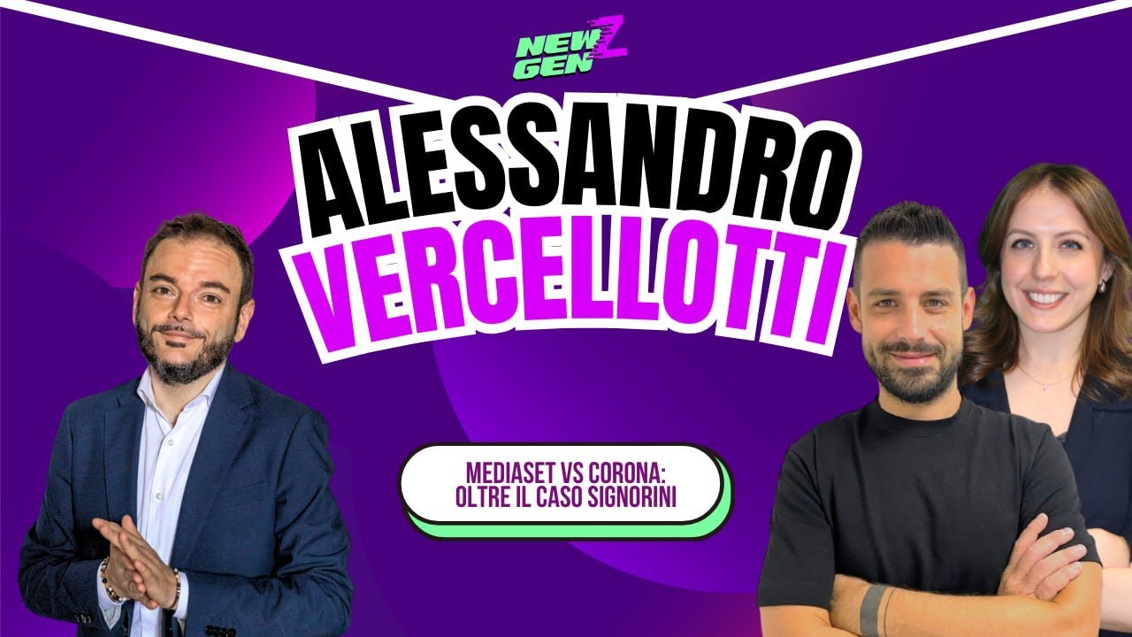 MEDIASET VS CORONA, UNA QUESTIONE DI LEGAL TECH: FACCIAMO CHIAREZZA L'AVV. VERCELLOTTI