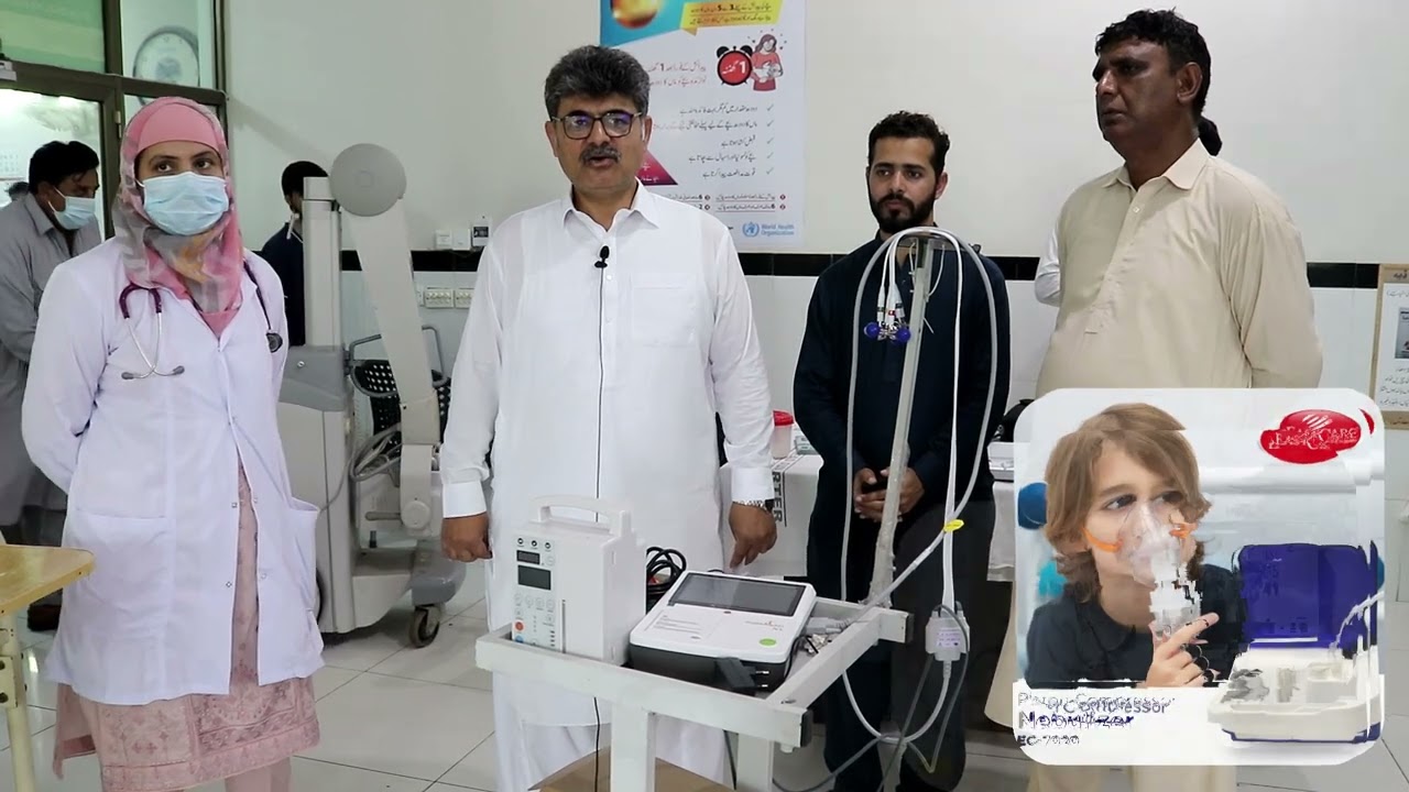Thanks for your donation - Baby Ward DHQ Mirpur Azad Kashmir