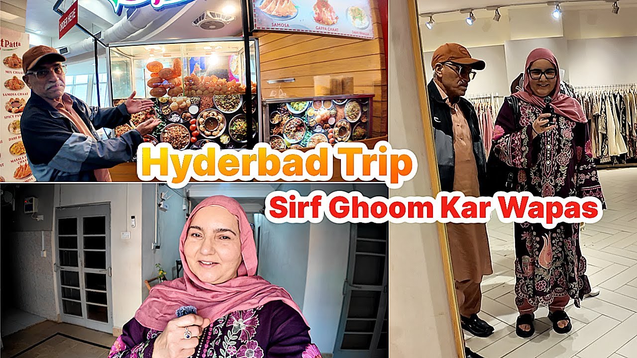 Shopping Karne Gaye Thay… Sirf Ghoom Kar Wapas 😄 | Hyderabad Trip