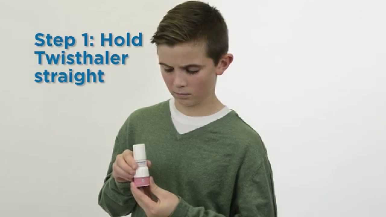 How to use a twisthaler inhaler