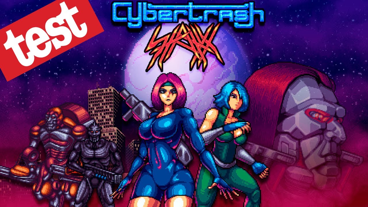 Un RUN N GUN RETRO avec une JOUABILITE MODERNE ! - Cybertrash Statyx TEST