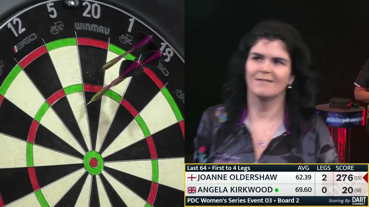 Joanne Oldershaw v Angela Kirkwood - PDC Women's Series 2026 Event 3 - Last 64