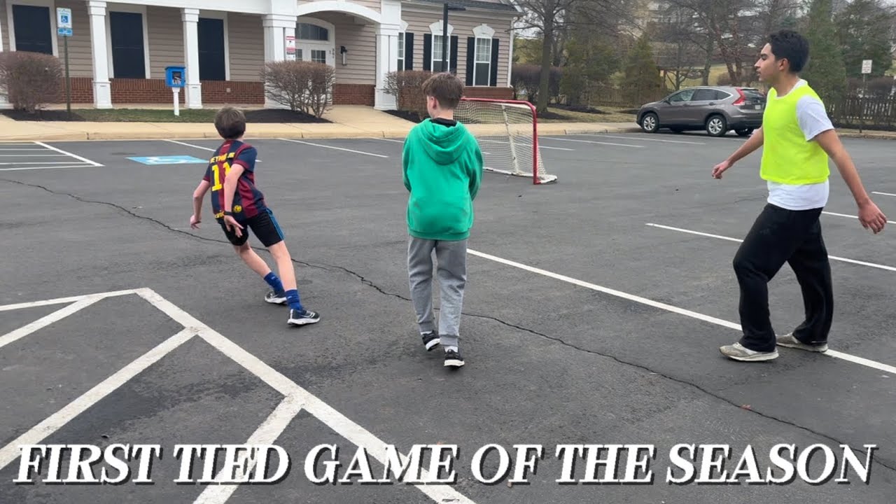 Game ends in a draw in potentially the last game in the pool parking lot stadium