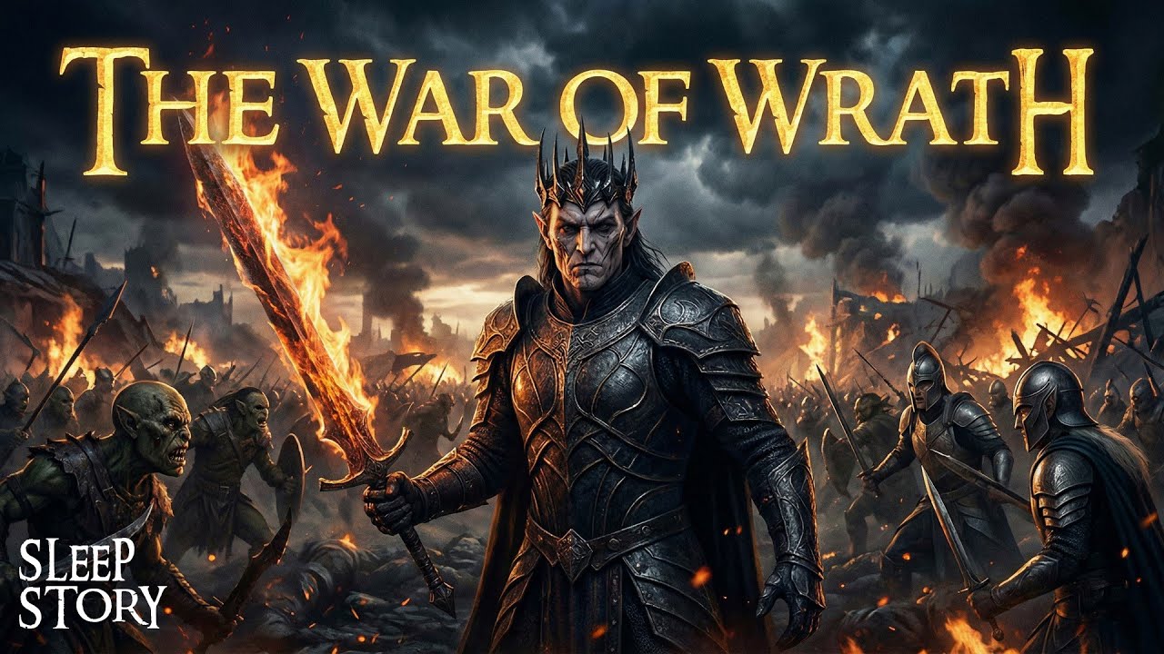 The War of Wrath — The Secret Weapon of the Iron Crown | LOTR Sleep Story