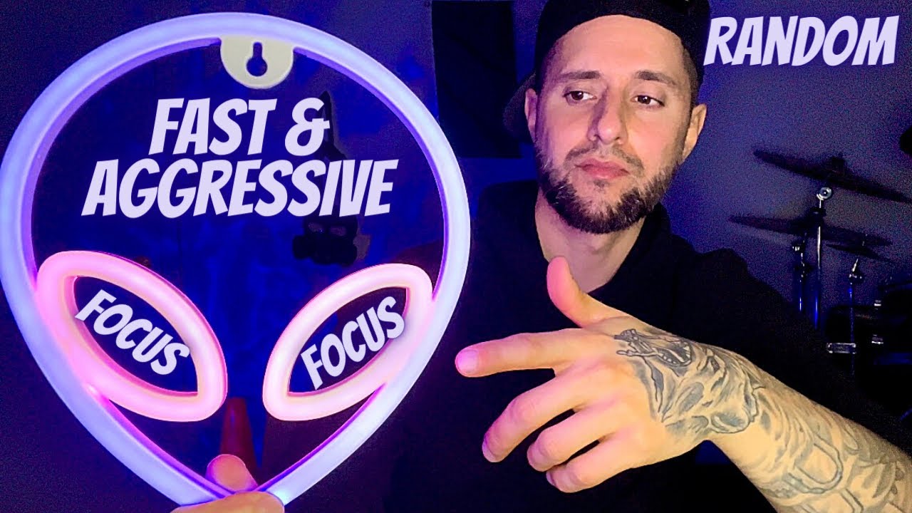 ASMR | Fast & Aggressive (Focus) On These Random and Unpredictable Triggers. (Quick Cuts)