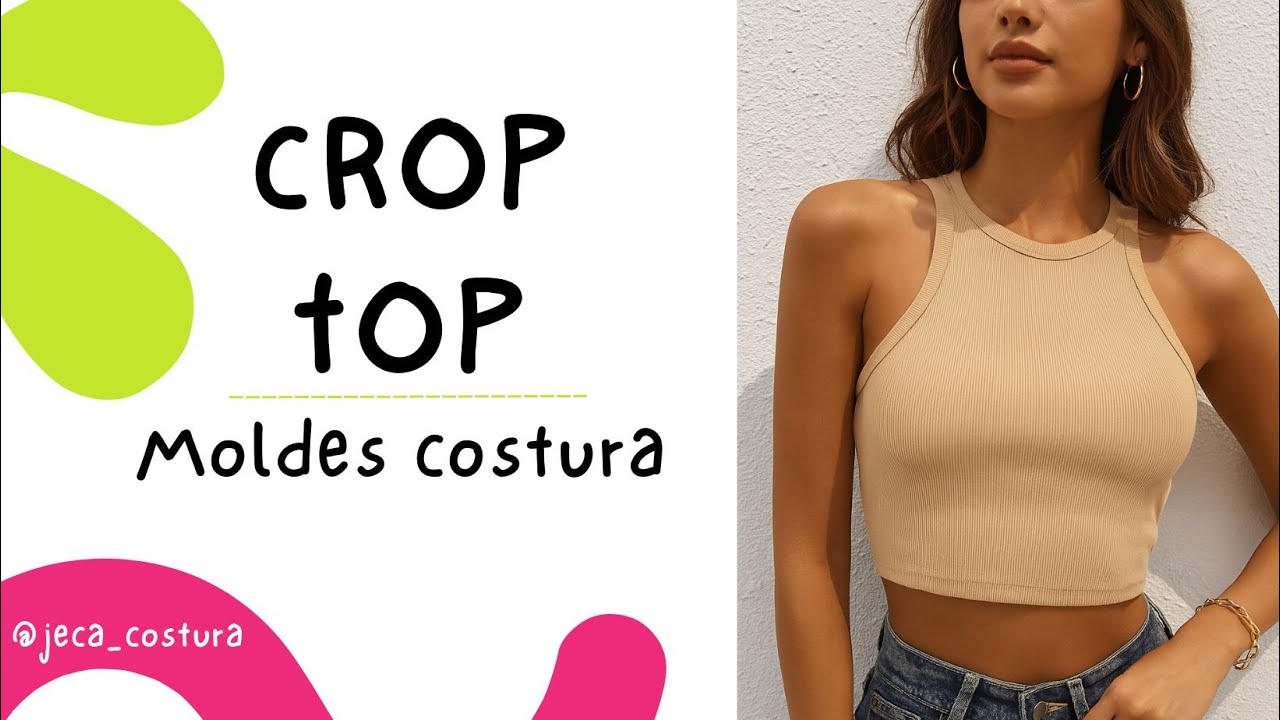 diy CROP TOP trazo y escalado diy COSTURA