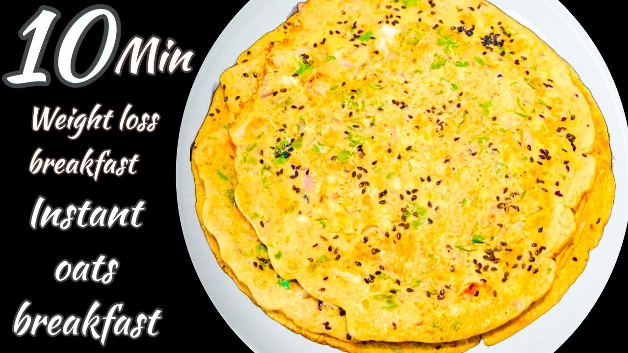 Highly Nutritious Oats Breakfast In Just 10 Minutes/ Healthy Breakfast ldeas / Instant Breakfast
