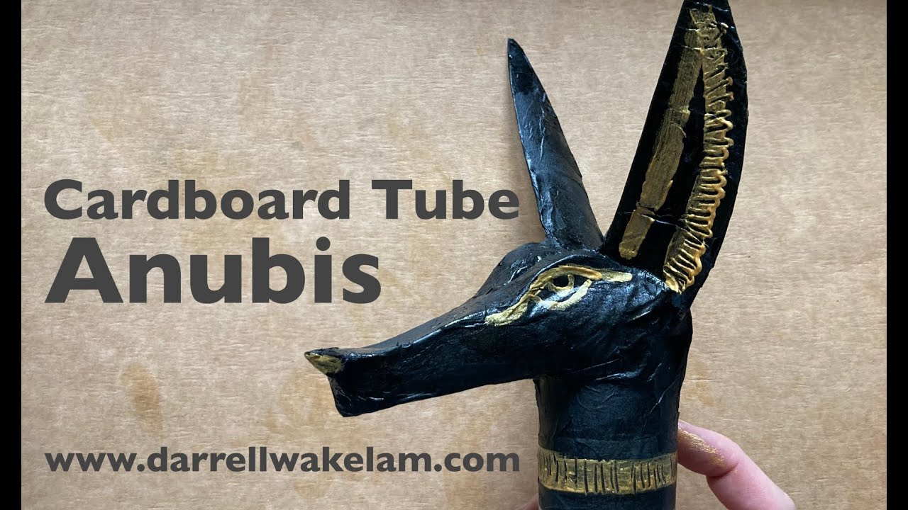 Cardboard Tube Anubis