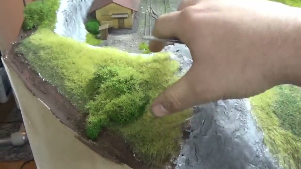 Büsche ! Loks ? Landschaft ...ein Tutorial von mir :) // Märklin H0 Digital 1/87