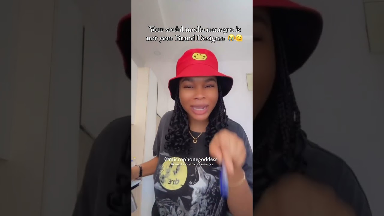 YOUR SOCIAL MEDIA  MANAGER IS NOT YOUR BRAND MANAGER #socialmediamanagertips #socialstrategy #tech