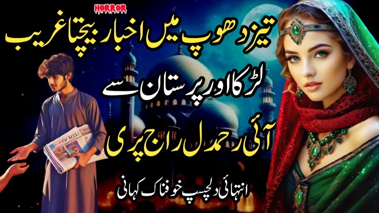 Teiz Dhop Mein Akhbar Bechta Ghreeb Larka Aur Paristan Say Aye Rehamdil Rajj Pari | Khofnak Kahani