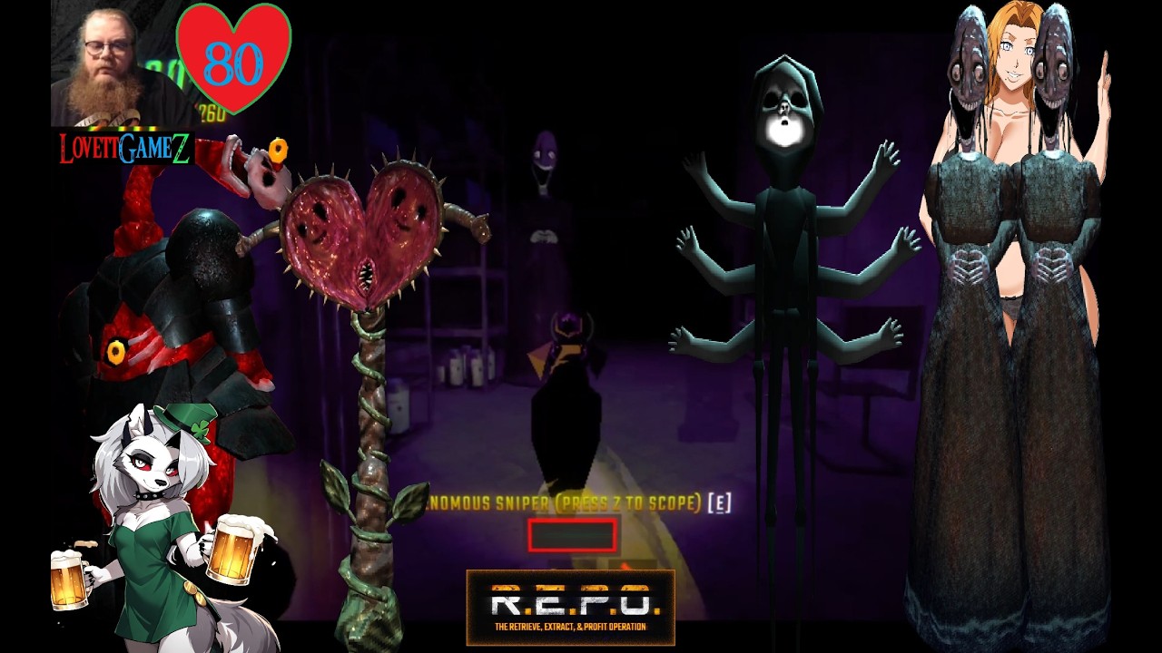 ДВА ПЛЕТЕНИЯ?! Ловушка 12-го уровня! 🧶 | Станция Макджаннек (R.E.P.O.) #lovettgamez #repo