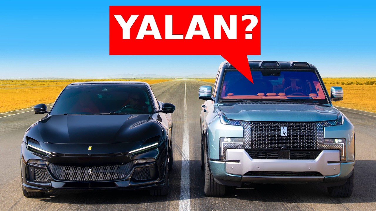 130 bin pounda1200 beygir gücü! Peki Ferrari Purosangue'yi geçebilir mi?
