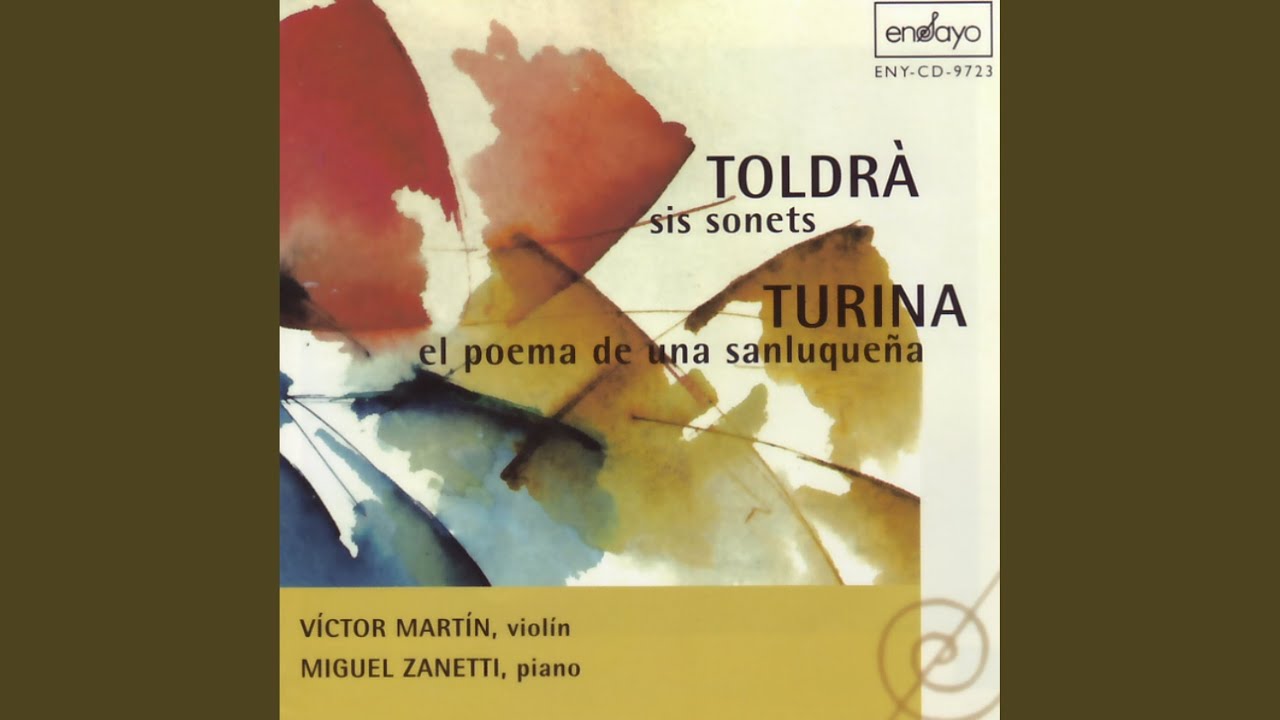 6 Sonetos: No. 1. Soneti de la rosada