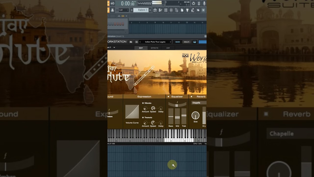 Indian flute vst in world suite uvi workstation