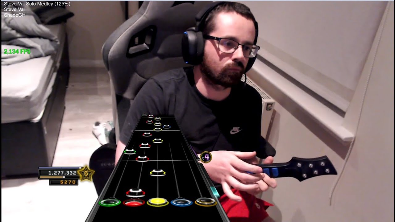 Steve Vai Solo Medley 125% Speed FC!!
