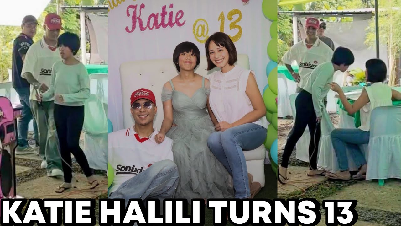 Katie Halili 13th Birthday❤️Kris Lawrence at Katrina Halili Magkasama sa 13th B-day ng Kanilang ANAK
