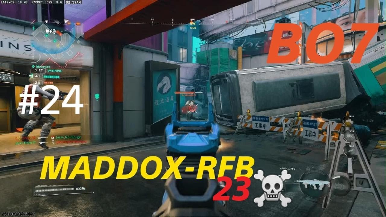 Call of Duty BO7- MADDOX-RFB gameplay on TOSHIN (No Commentary)