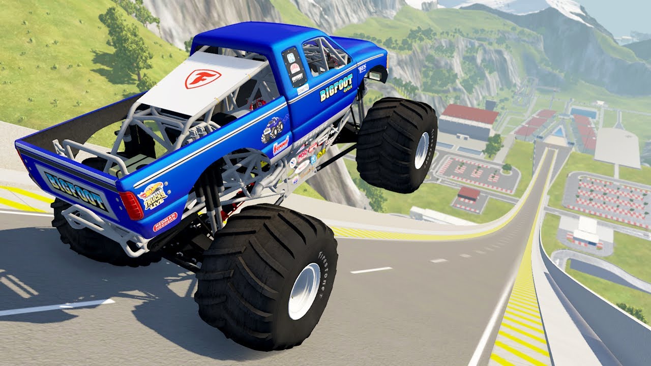 Epic High Speed Jumps #14 - BeamNG Drive | Griff's Garage