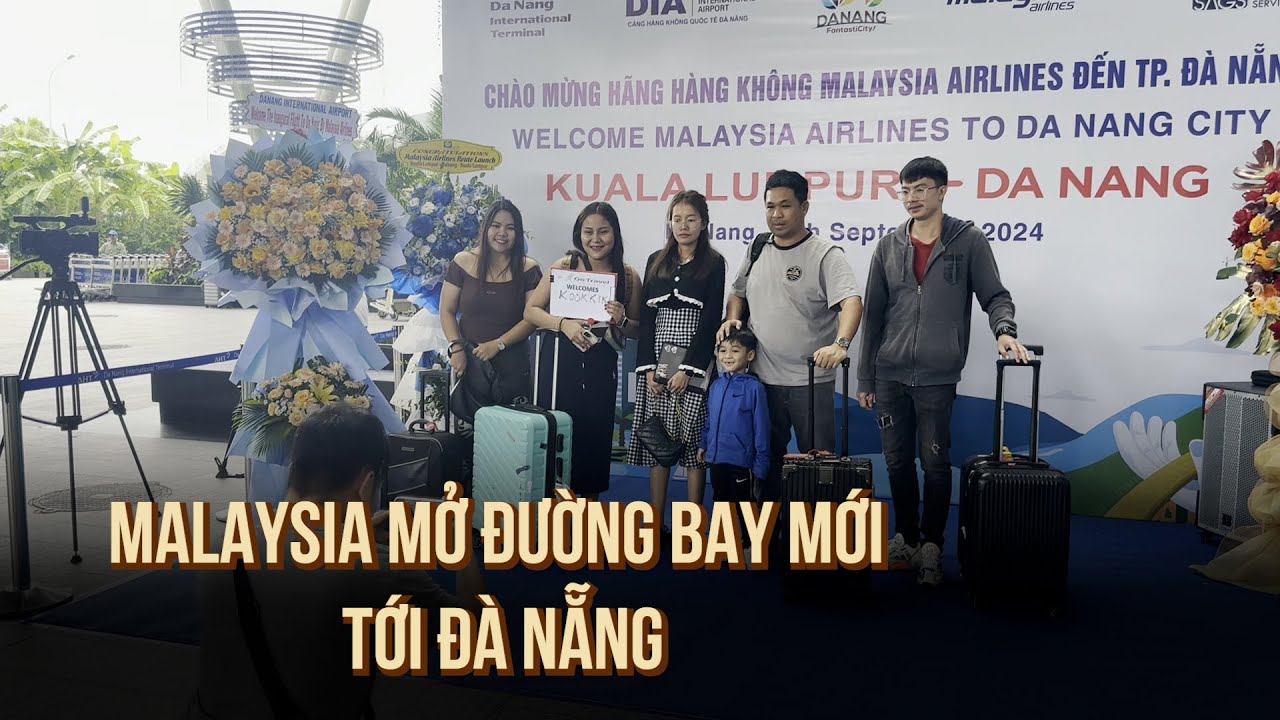 Malaysia mở đường bay mới tới Đà Nẵng