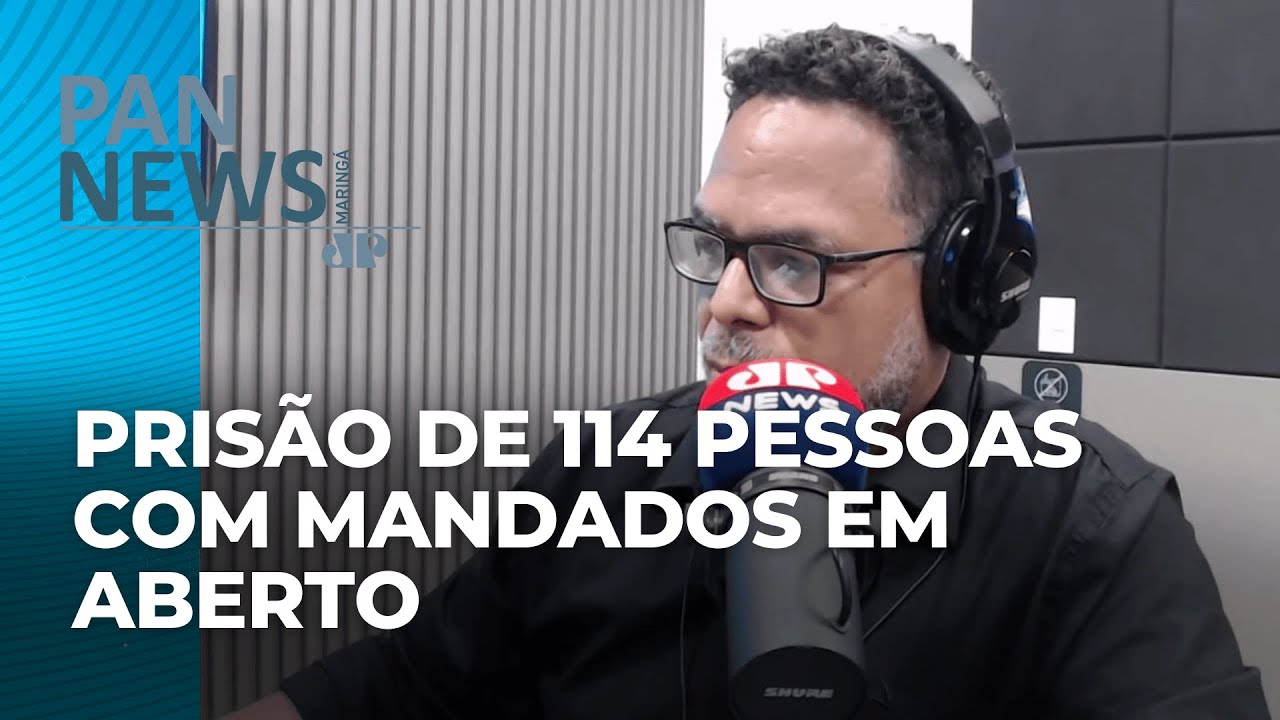 Guarda Municipal de Maringá prende 114 pessoas com mandados em aberto