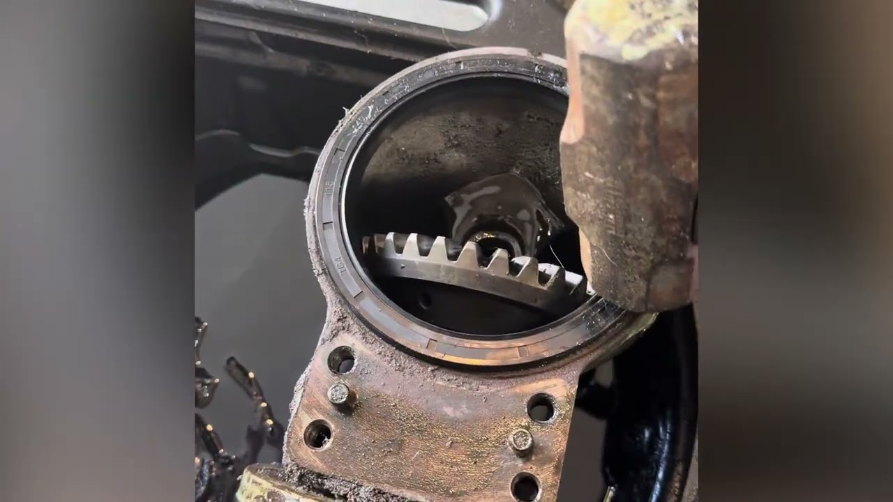 Yanmar 1510D Knuckle Seal Replacement and Sleeve Fix  -Leaning Pine Farms
