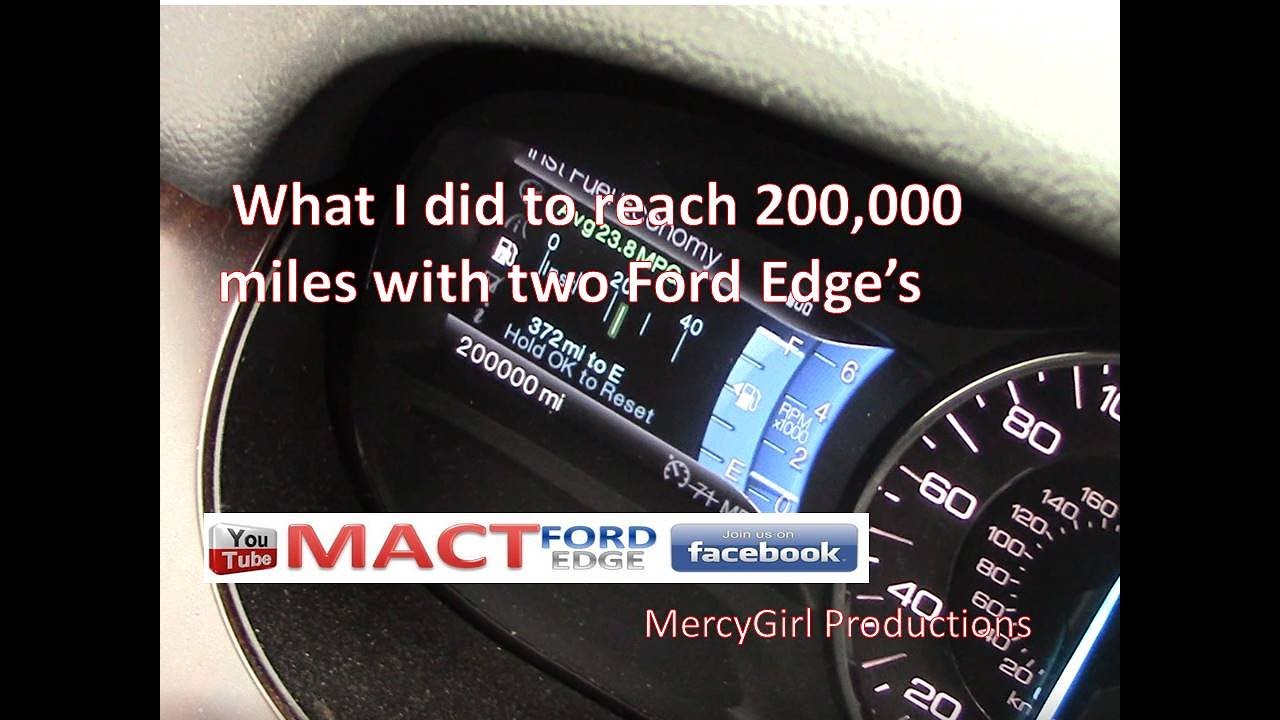 Что я сделал, чтобы проехать 200 тысяч миль на двух Ford Edge