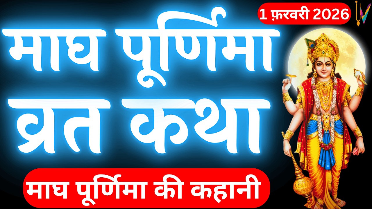 माघ पूर्णिमा व्रत कथा Paush Purnima Vrat Katha | Purnima Ki Kahani | Purnima ki Katha | Purnima
