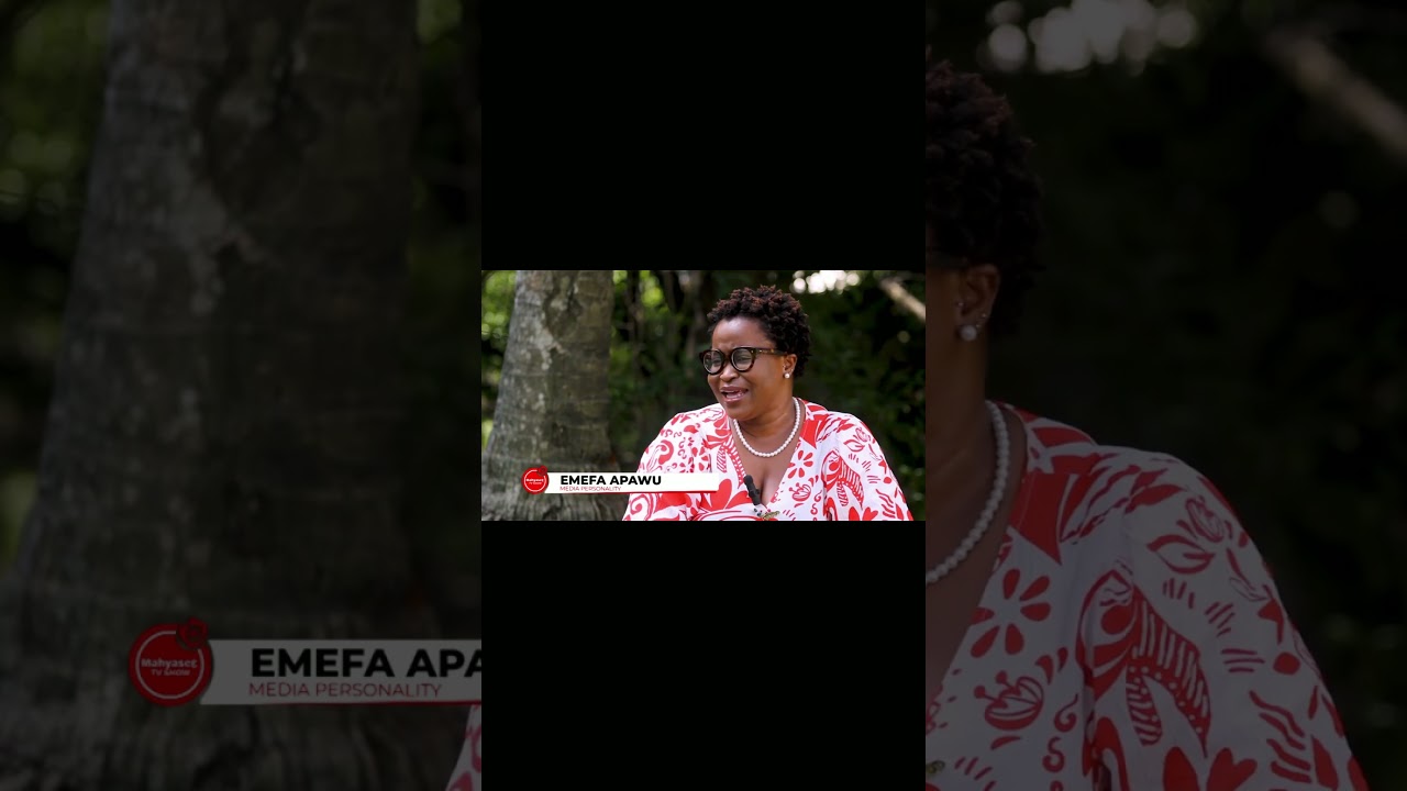 Watch this: Emefa Apawu's captivating personality | Media Personality #shorts