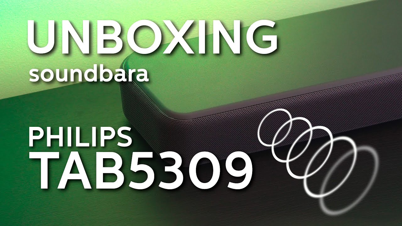 Unboxing soundbara Philips TAB5309/10 [PL][2025] #philips  #soundbar #review