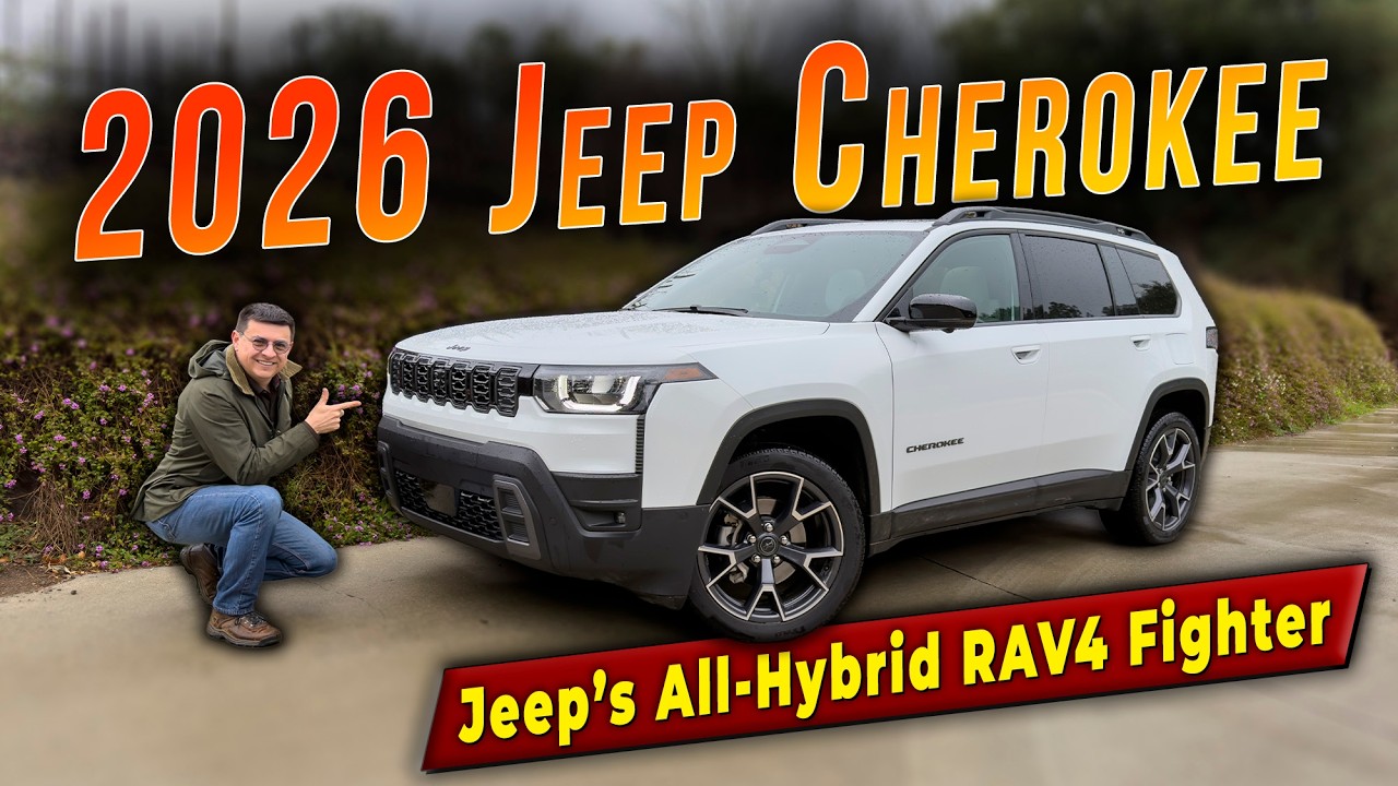 2026 Jeep Cherokee Review | Jeep's Most Important Launch In Decades Is A Hybrid RAV4 Fighter