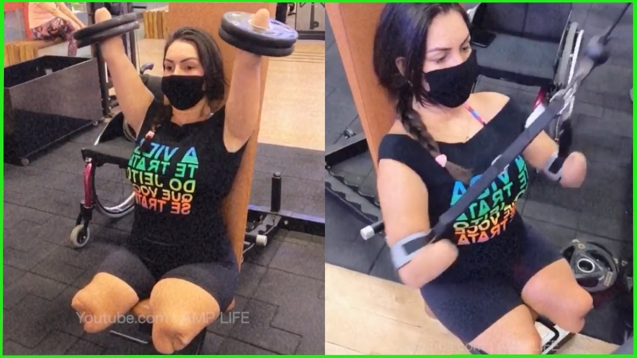 Think positive.quadruple amputee workout