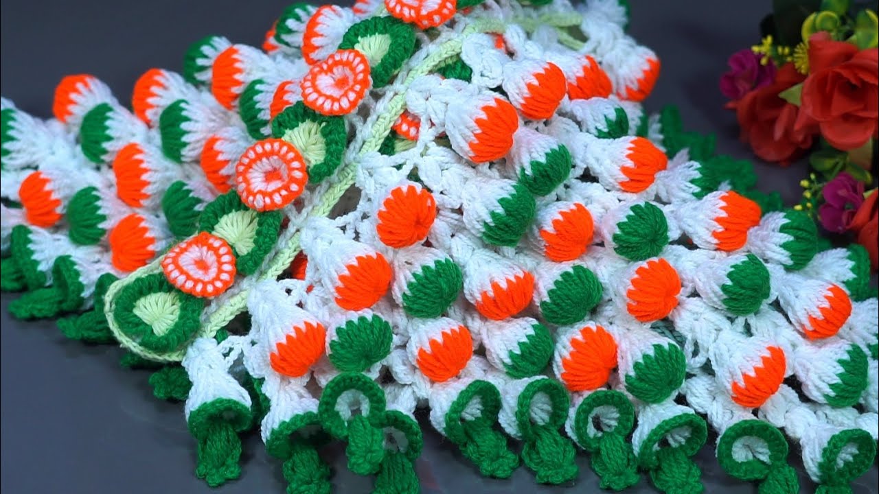 New Year Special! ✨ Crochet Toran 🌸 | Latest Design 2026 | Toran Design @CreativeSarita 