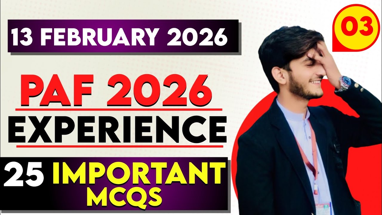 Paf today test experience 2026|Paf test experience 2026|Paf initial test experience 2026|9 Feb 2026