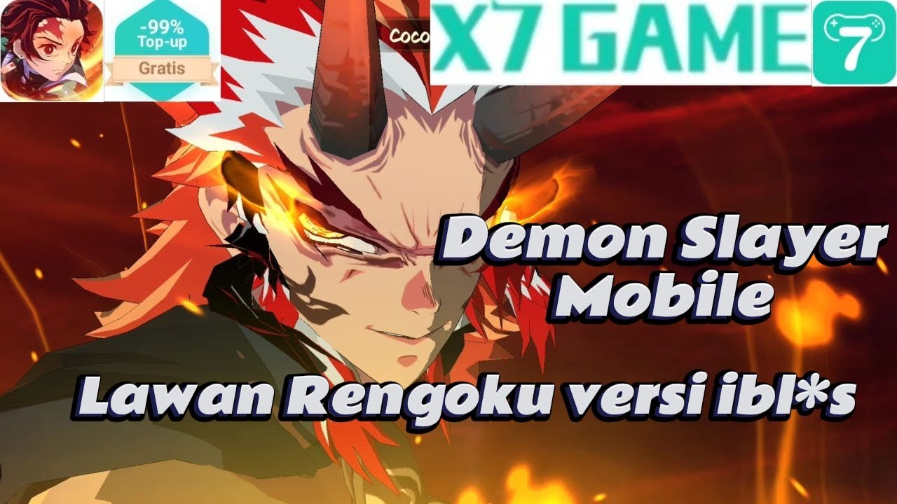 CUMAN ADA DI SINI HASHIRA VERSI IBL*S DEMON SLAYER MOBILE X7