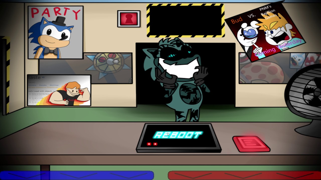 Five Nights At Sonic's Maniac Mania ( Phantom Ian's Night)
