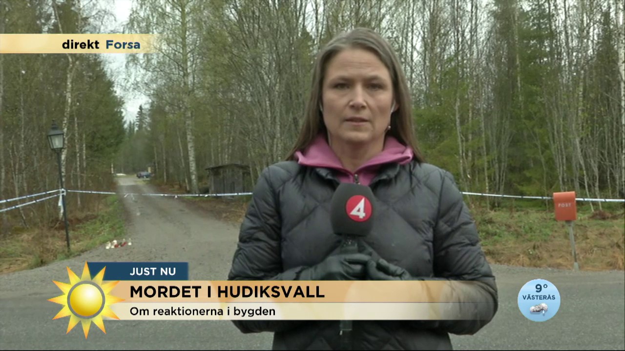 Krimkvarten special om mordet i Hudiksvall - Nyhetsmorgon (TV4)