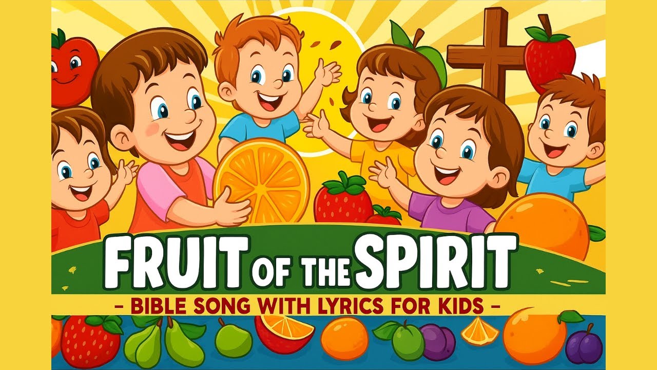 Fruit of the Spirit Song for Kids | Fun Christian Bible Song 