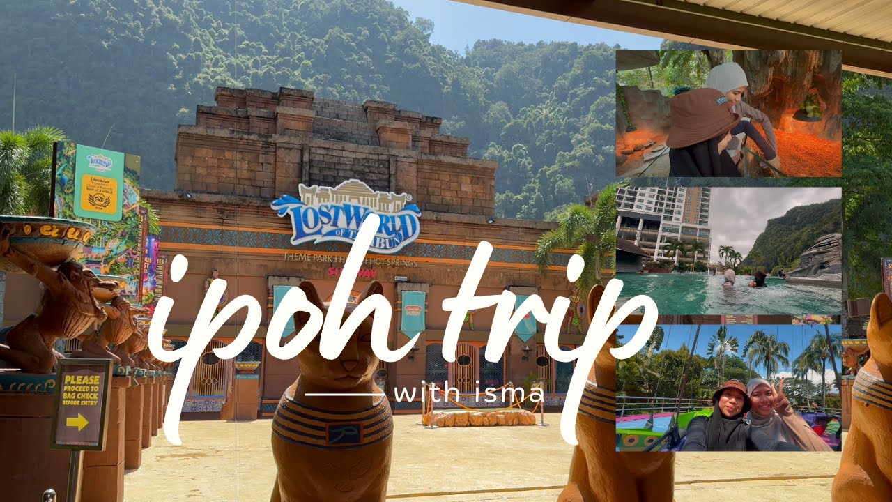 went to Ipoh for Lost World of Tambun!! | short vacay vlog