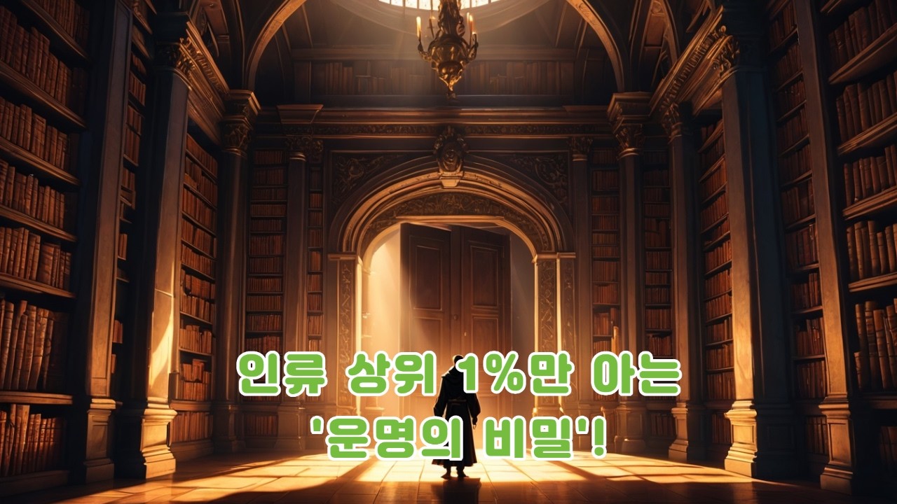 인류 상위 일 퍼센트의 운명 설계도와 진리의 완성