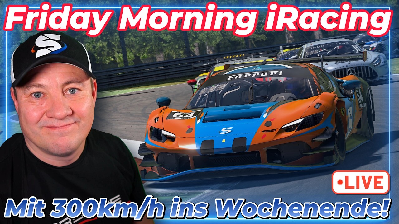 iRacing – Freitag Morgen Home Office Service 🚗💨