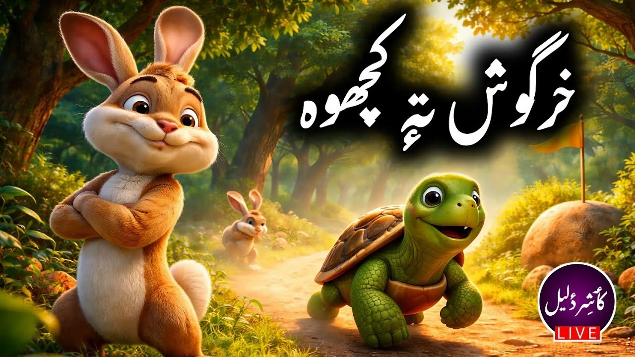 Khargosh aur Kachwe ki Kahani | Kashmiri Superhit Story | Kashir Daleel | Emotional & Moral Story