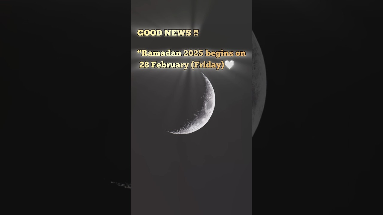 2025 Ramadan date &bull;| Ramadan Mubarak|#shorts #ramadan #islam #muslim @Joyergolpo