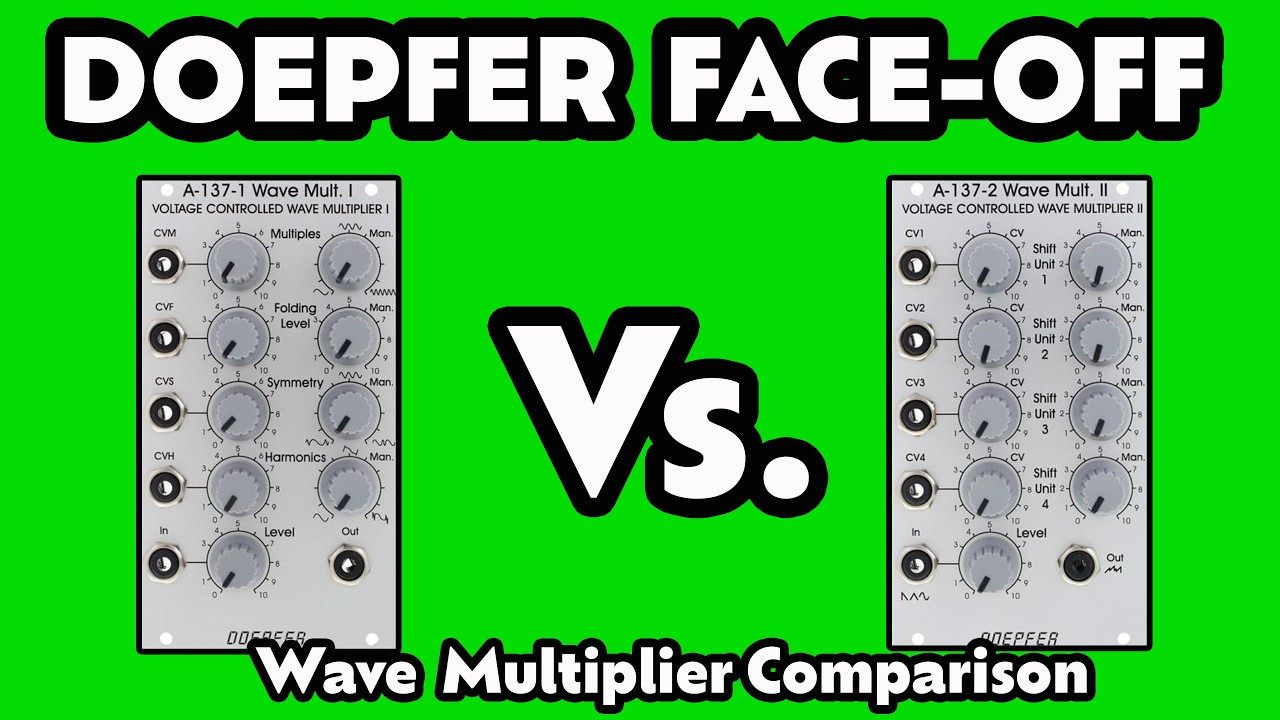 Doepfer A-137-1 vs A-137-2: Wavefolding vs Comparator-Based Multipliers Explained
