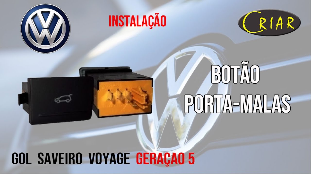 Instalação do Botão porta-malas G5