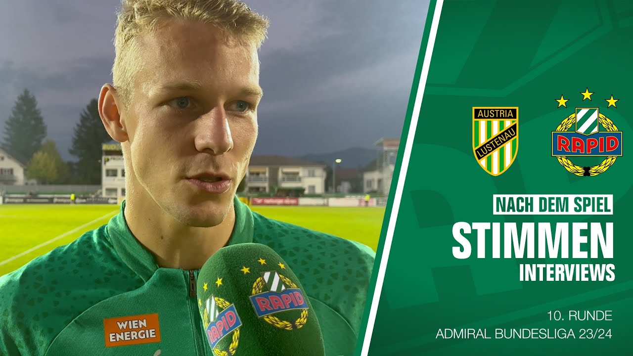 Stimmen nach dem Spiel in Lustenau