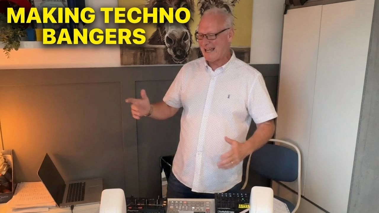 Making Bangers is hard work when your 68 but just love life The Last DJ Nick Hayes
