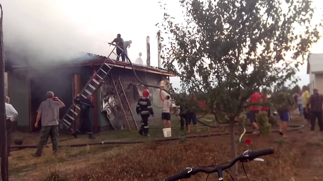 Пожежа хати у селі Дубище (Рожищенський район)